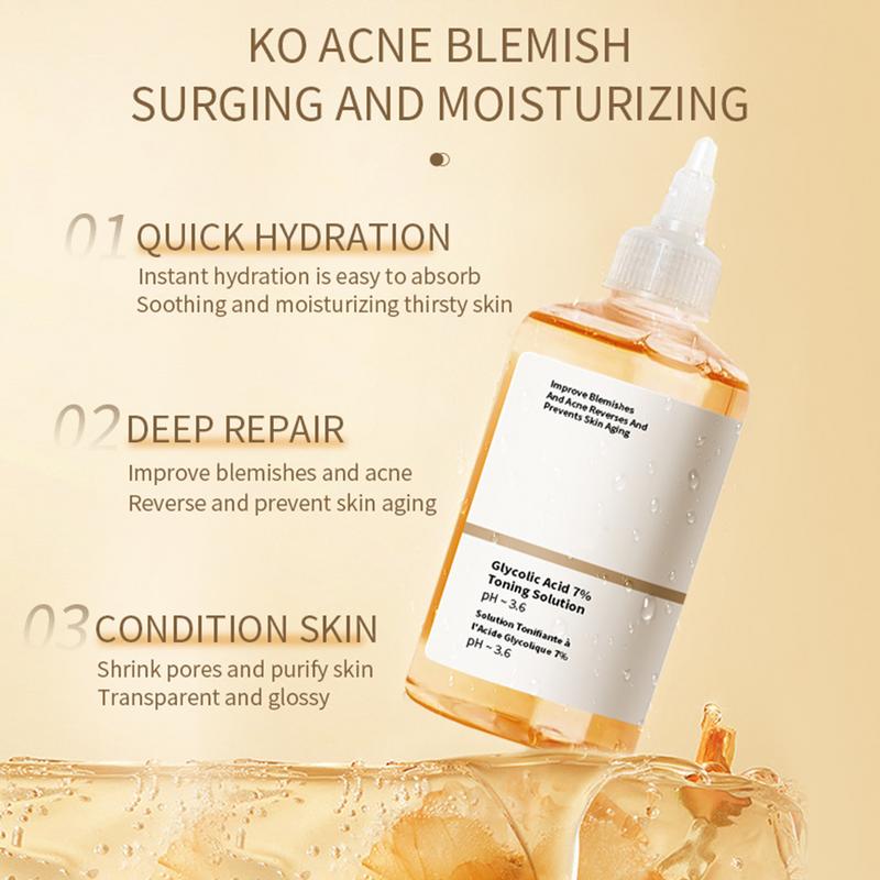 Glycolic Acid 7% Toner Nourish - Alpha Arbutin Serum review and price